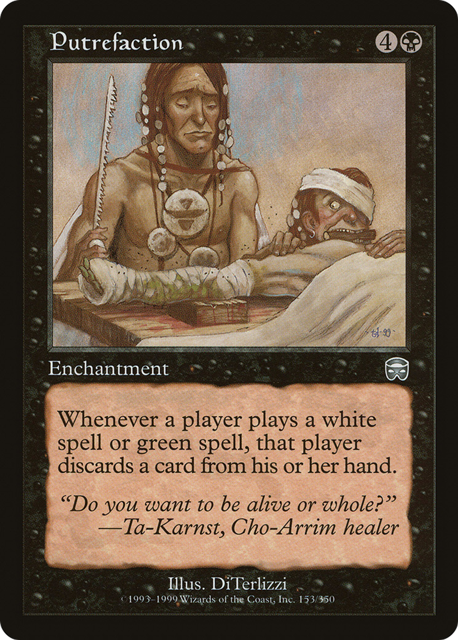 Putréfaction — Mercadian Masques — Magic: The Gathering