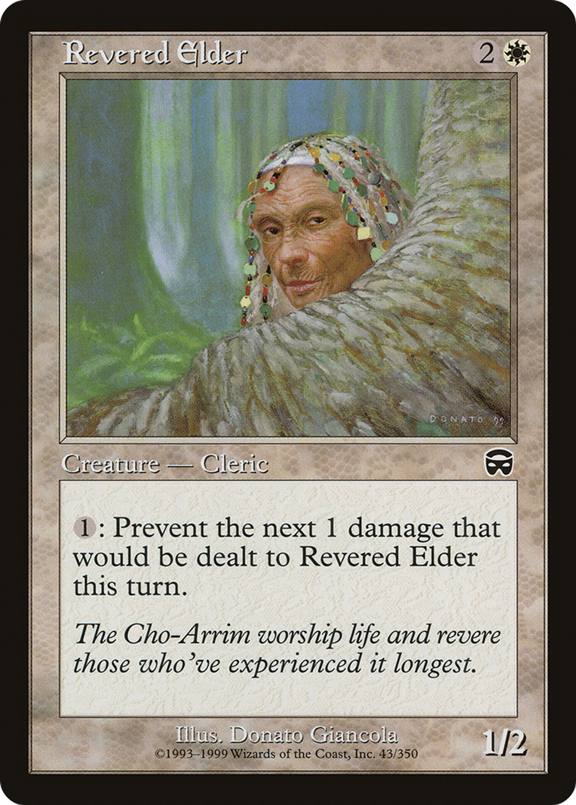 Ancêtre révéré — Mercadian Masques — Magic: The Gathering