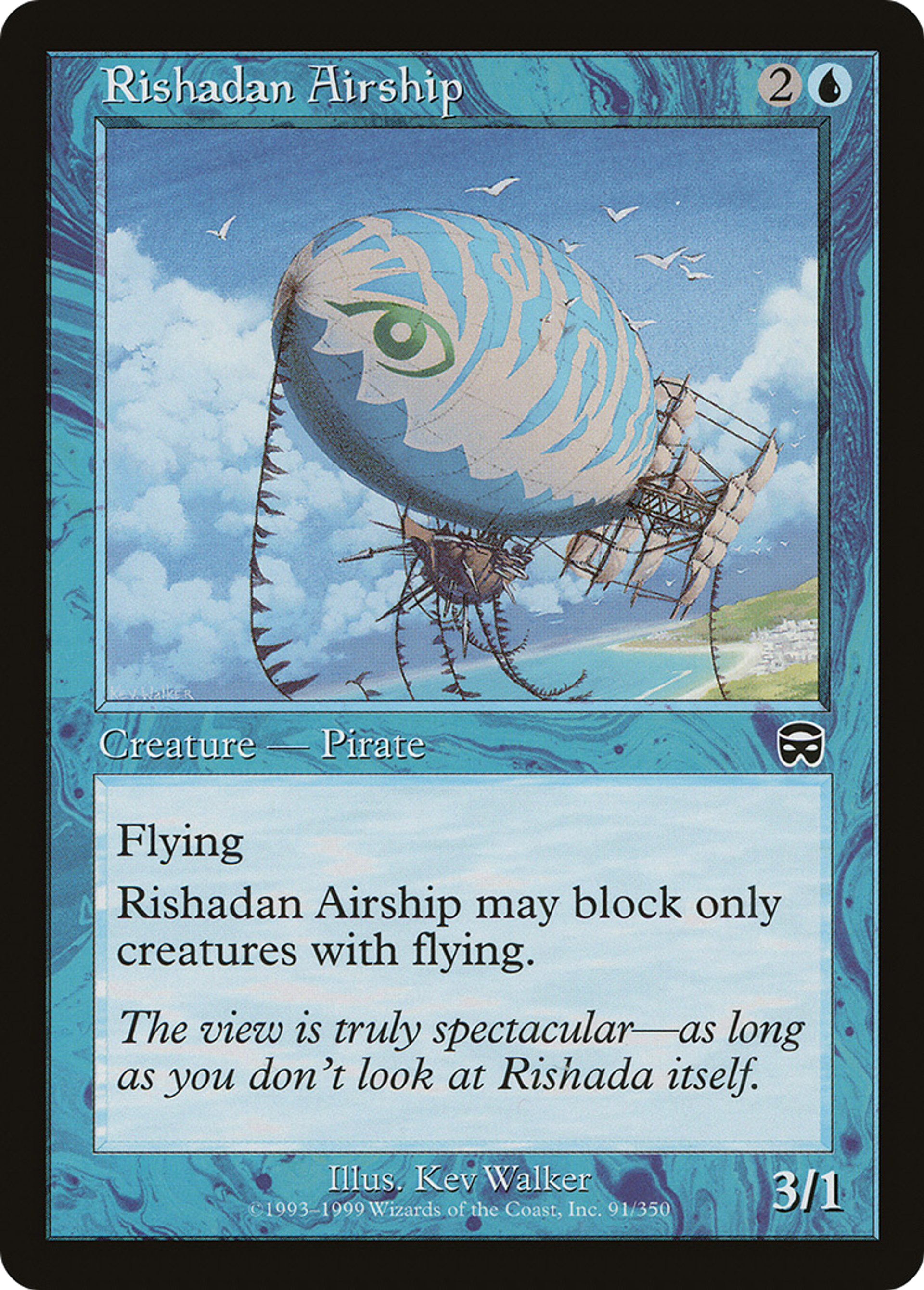 Dirigeable rishadan — Mercadian Masques — Magic: The Gathering
