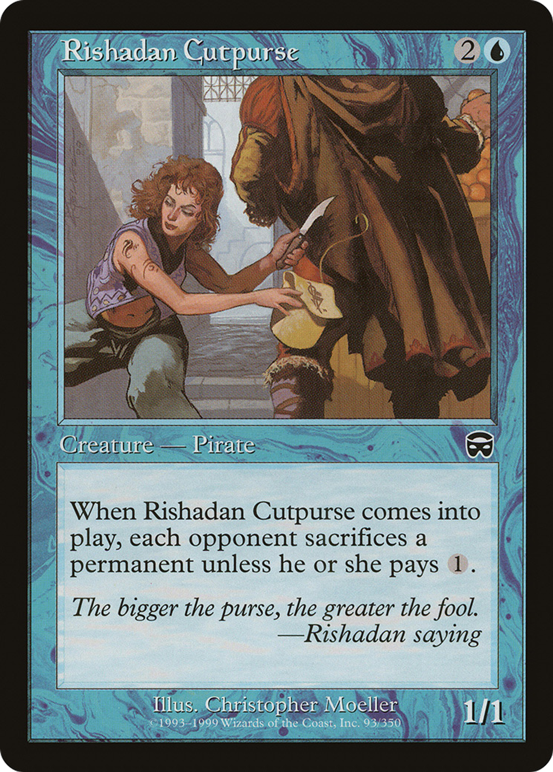 Coupe-bourse rishadan — Mercadian Masques — Magic: The Gathering