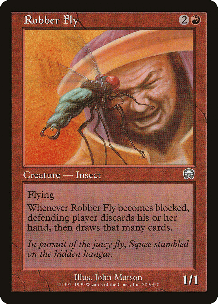 Robber Fly — Mercadian Masques — Magic: The Gathering