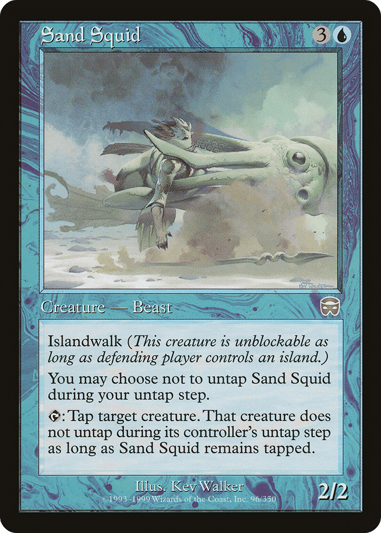 Sand Squid — Mercadian Masques — Magic: The Gathering