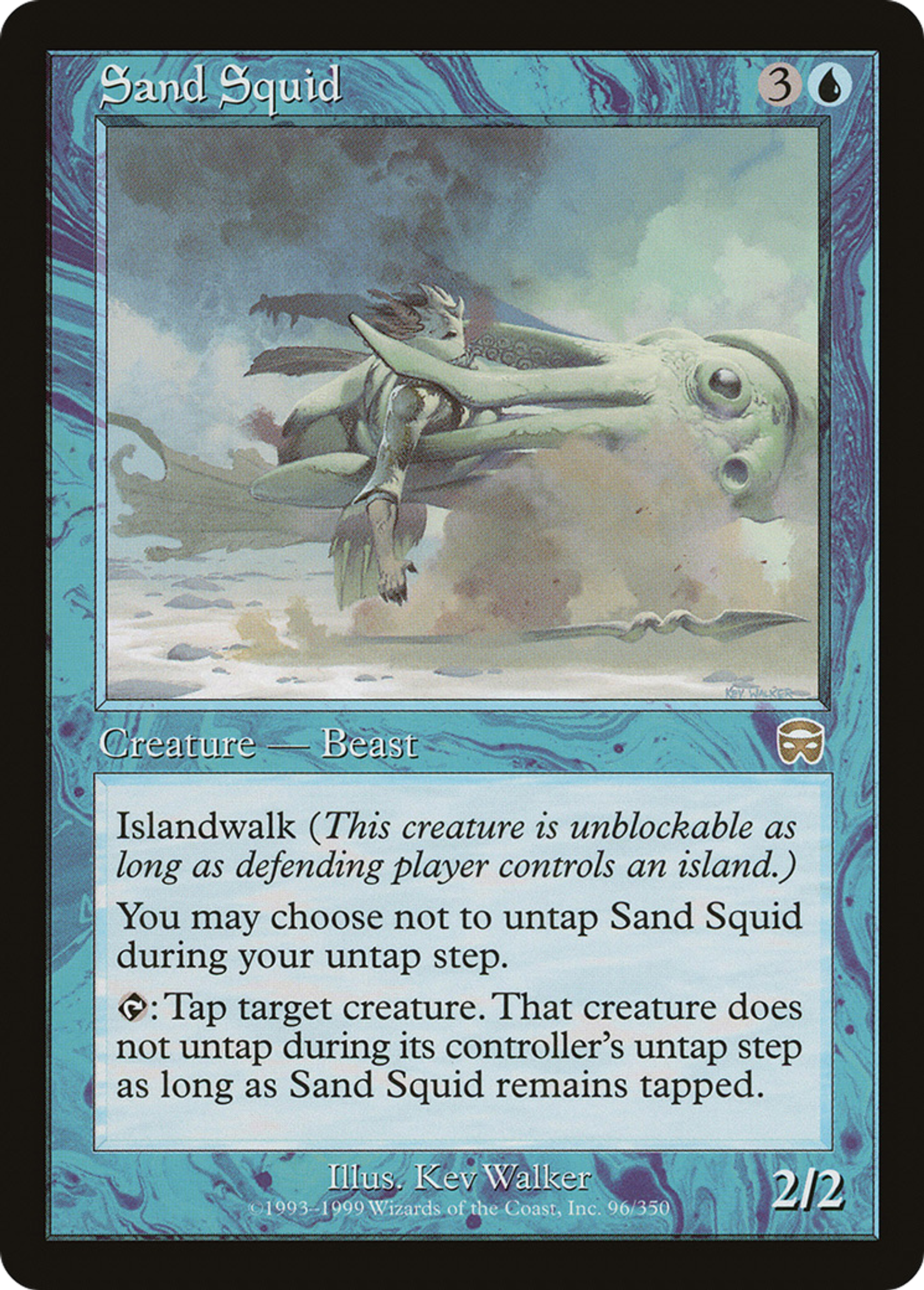 Sand Squid — Mercadian Masques — Magic: The Gathering