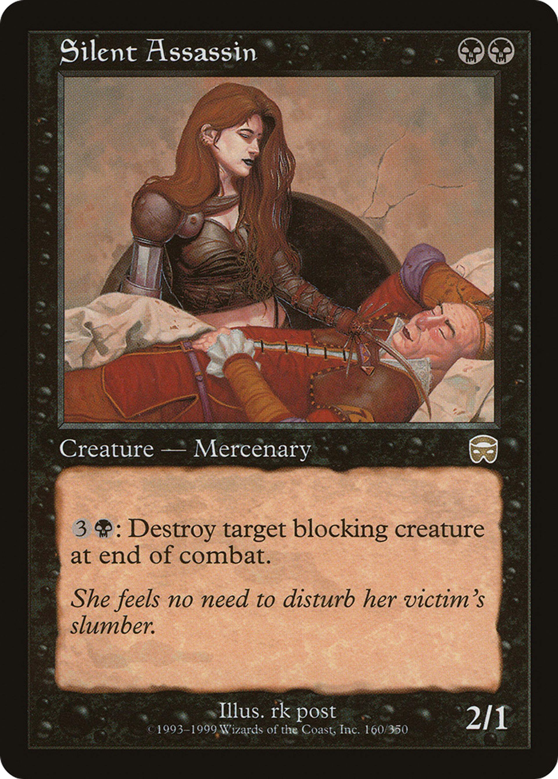 Silent Assassin — Mercadian Masques — Magic: The Gathering