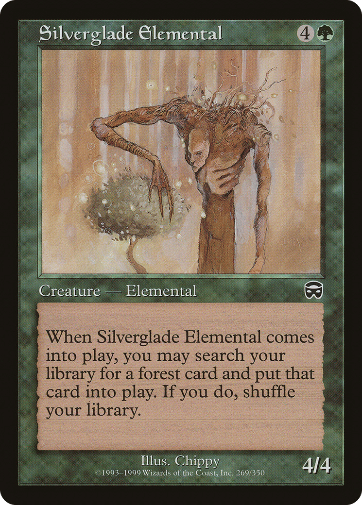 Silverglade Elemental — Mercadian Masques — Magic: The Gathering