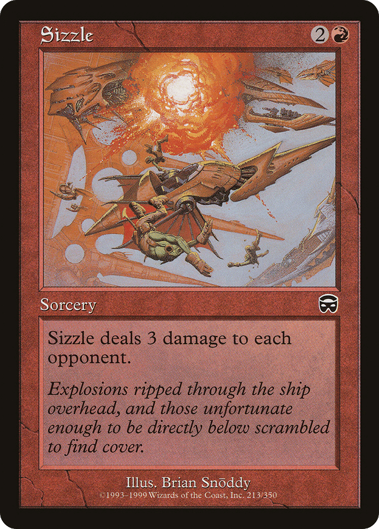 Sizzle — Mercadian Masques — Magic: The Gathering