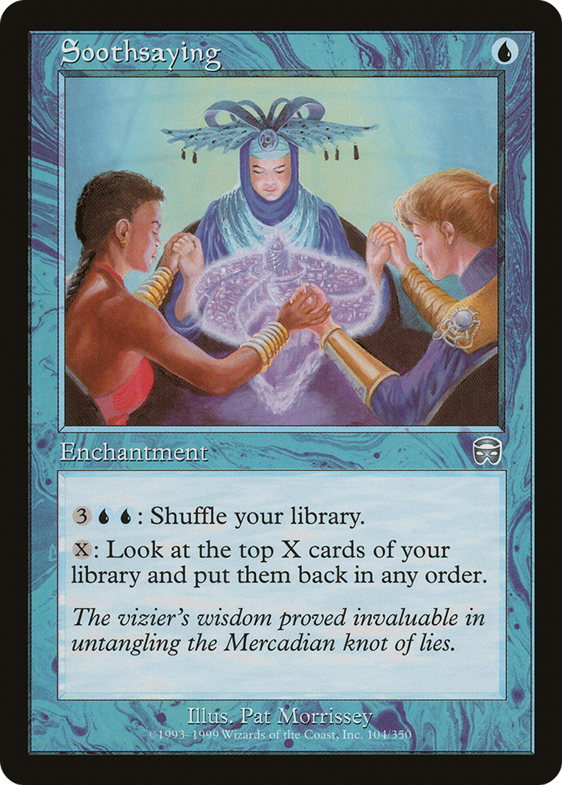 Soothsaying — Mercadian Masques — Magic: The Gathering