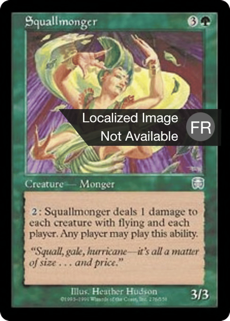 Négociante en vents — Mercadian Masques — Magic: The Gathering