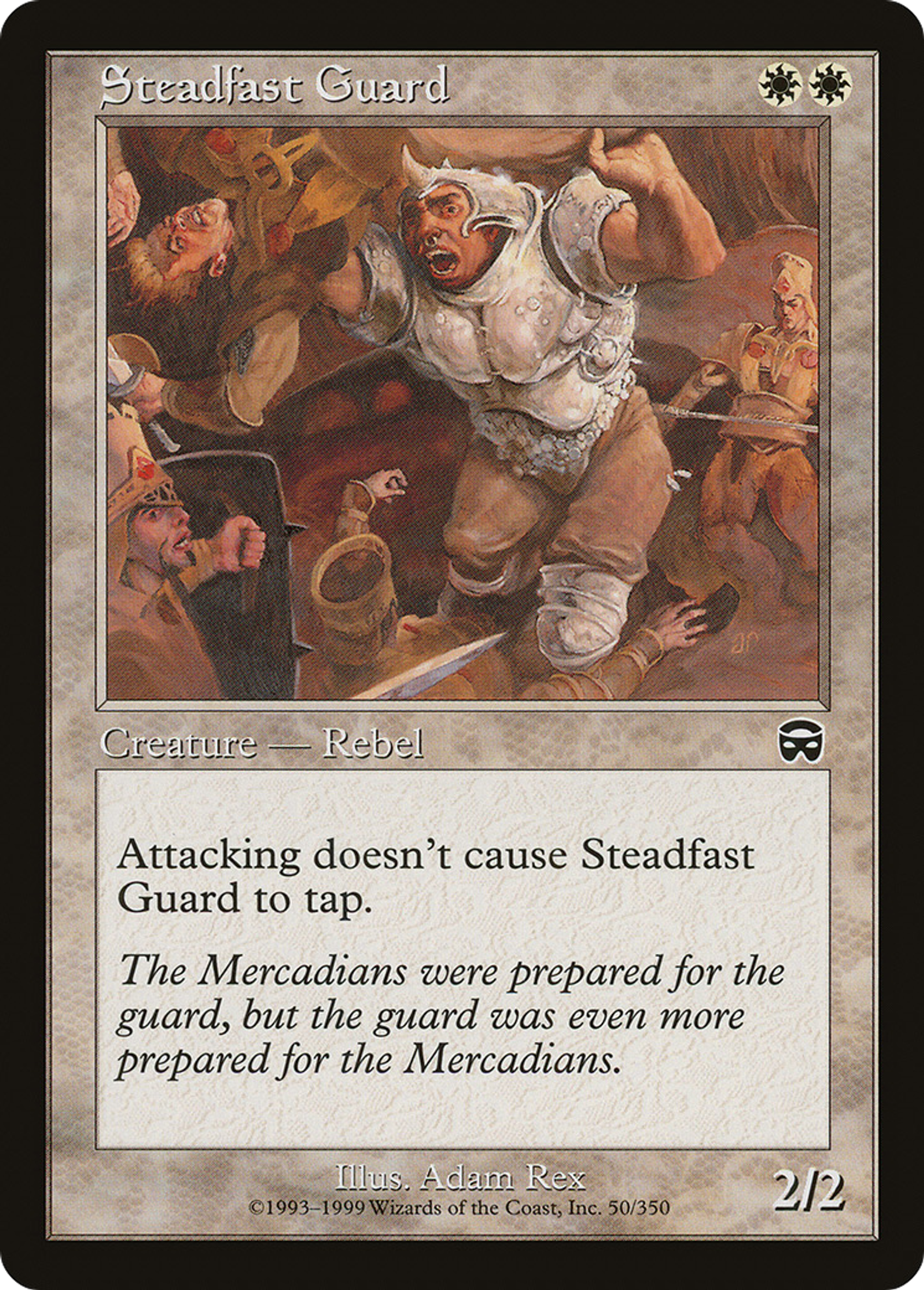 Garde inébranlable — Mercadian Masques — Magic: The Gathering