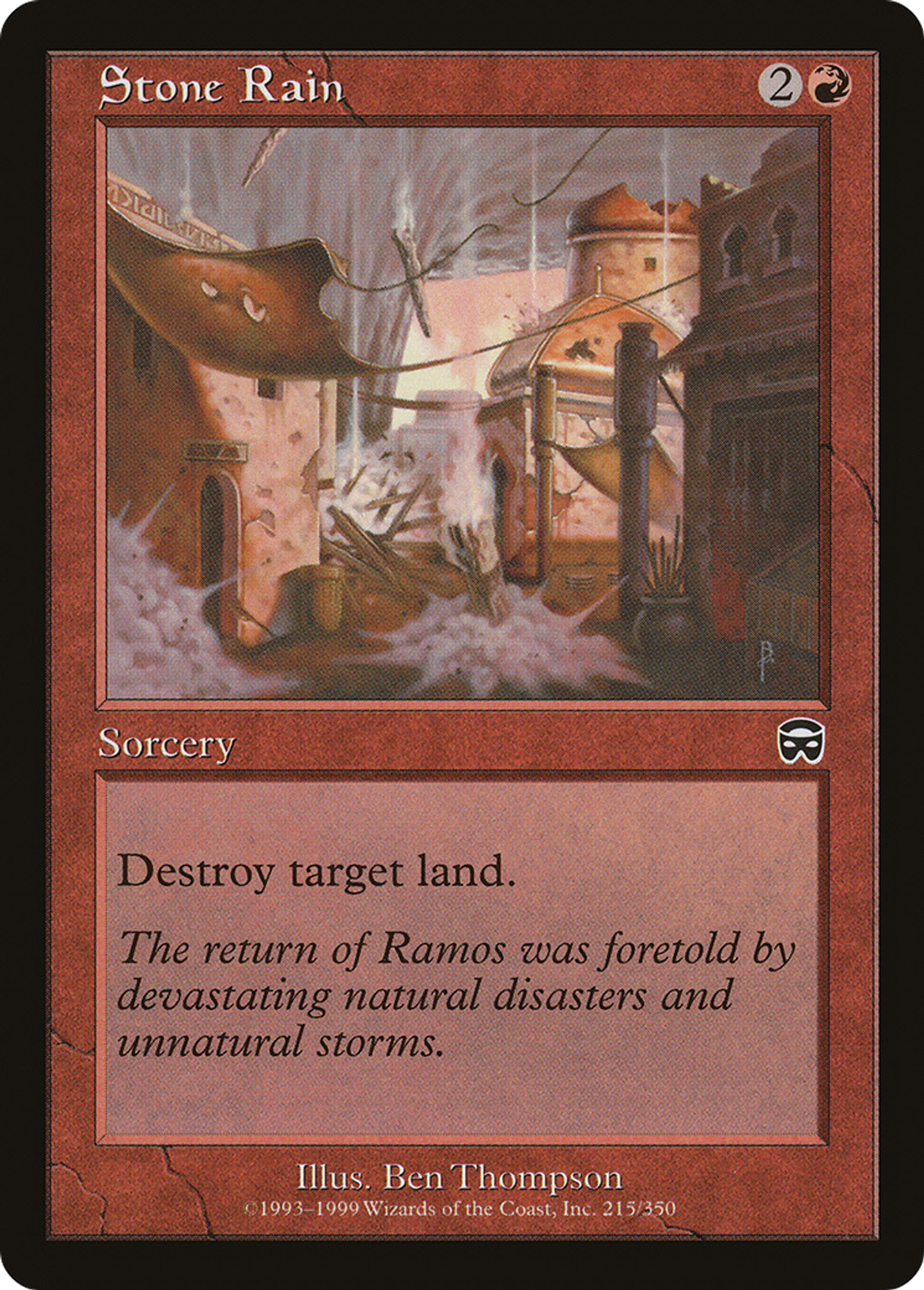 Stone Rain — Mercadian Masques — Magic: The Gathering