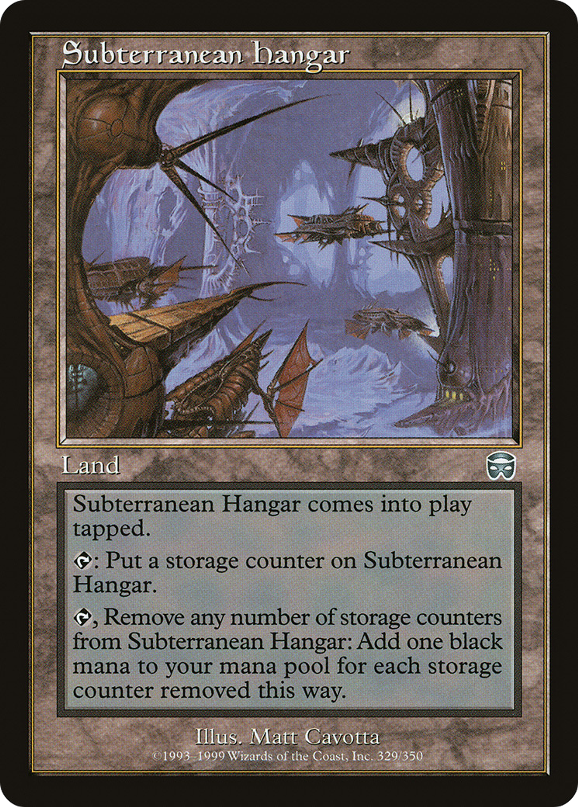Subterranean Hangar — Mercadian Masques — Magic: The Gathering