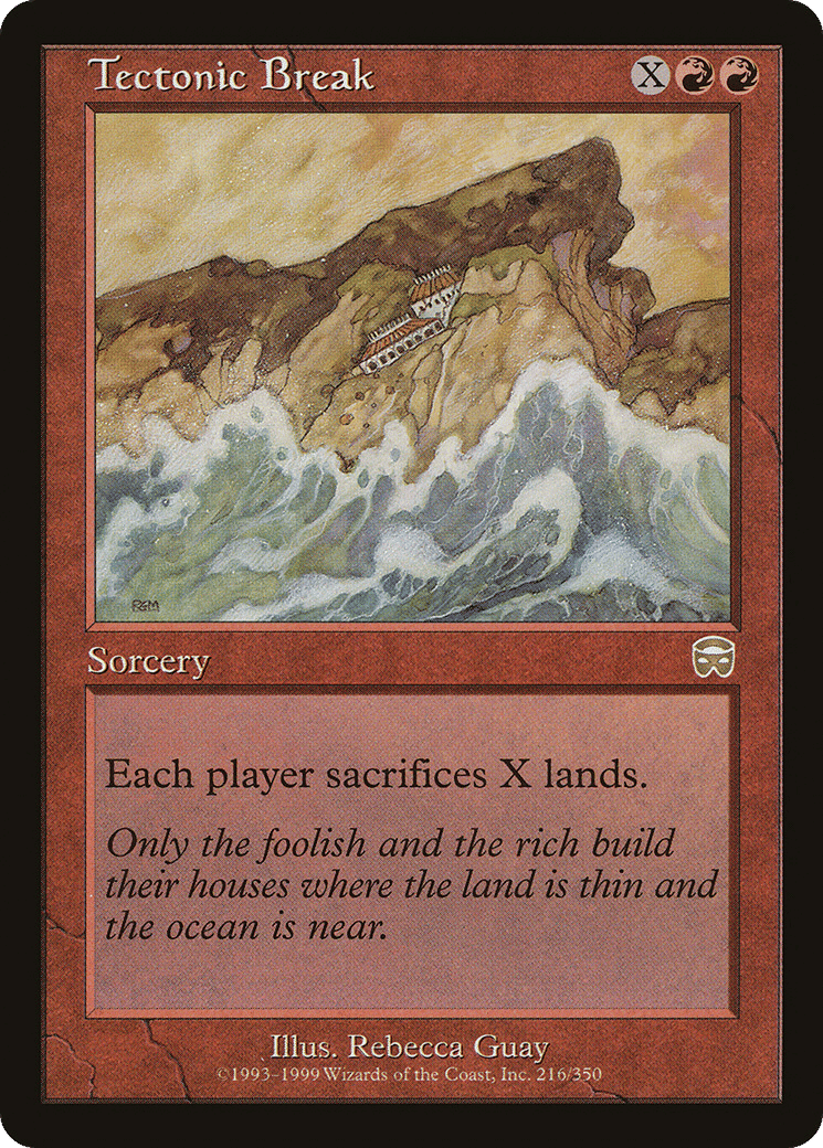 Tectonic Break — Mercadian Masques — Magic: The Gathering