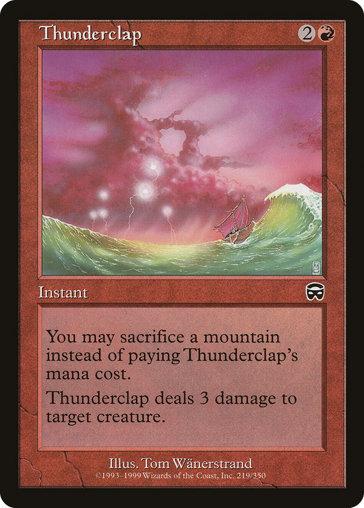 Thunderclap — Mercadian Masques — Magic: The Gathering