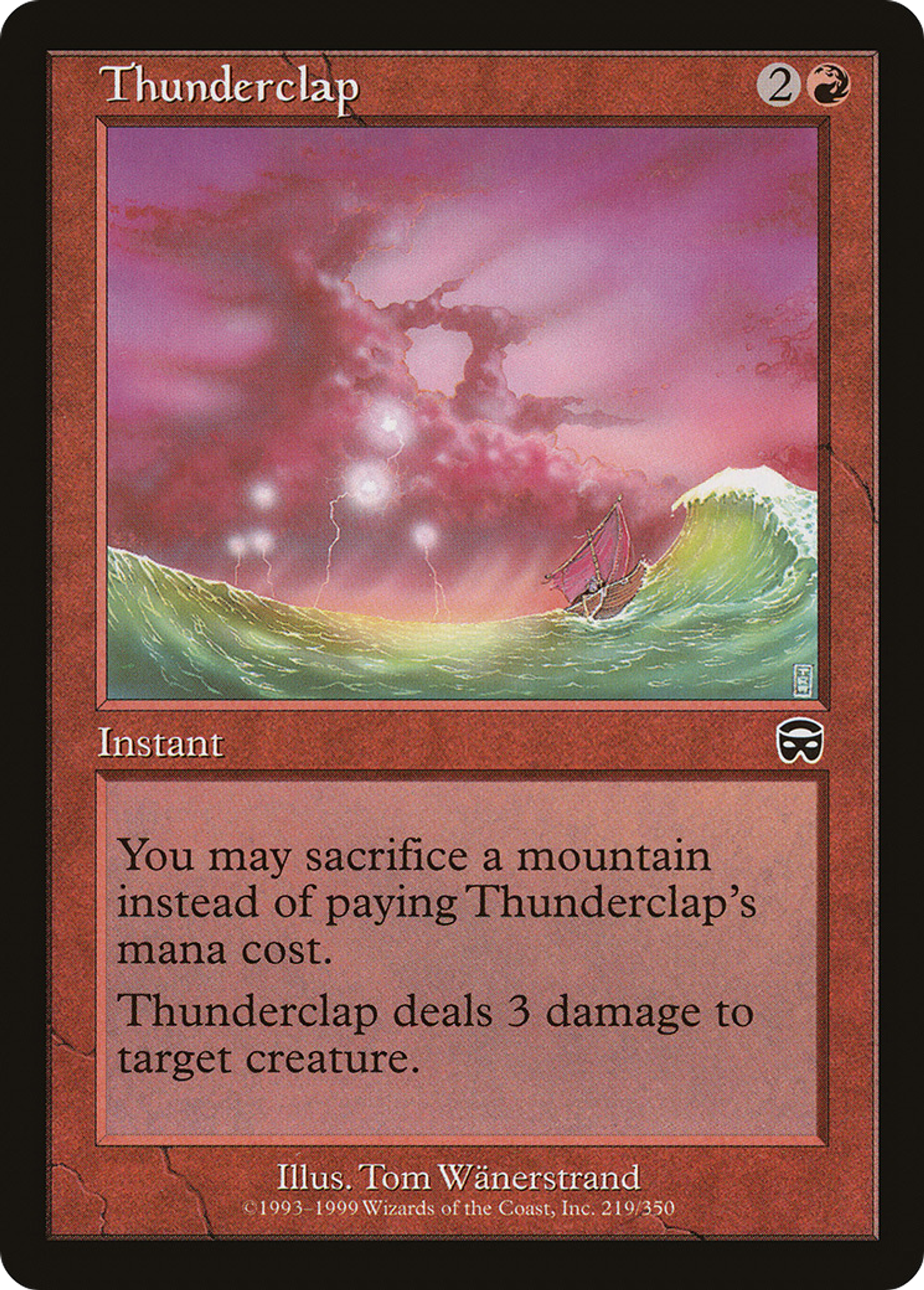 Thunderclap — Mercadian Masques — Magic: The Gathering