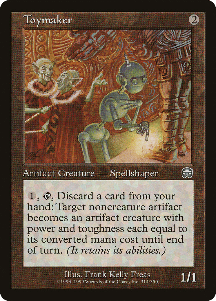 Toymaker — Mercadian Masques — Magic: The Gathering