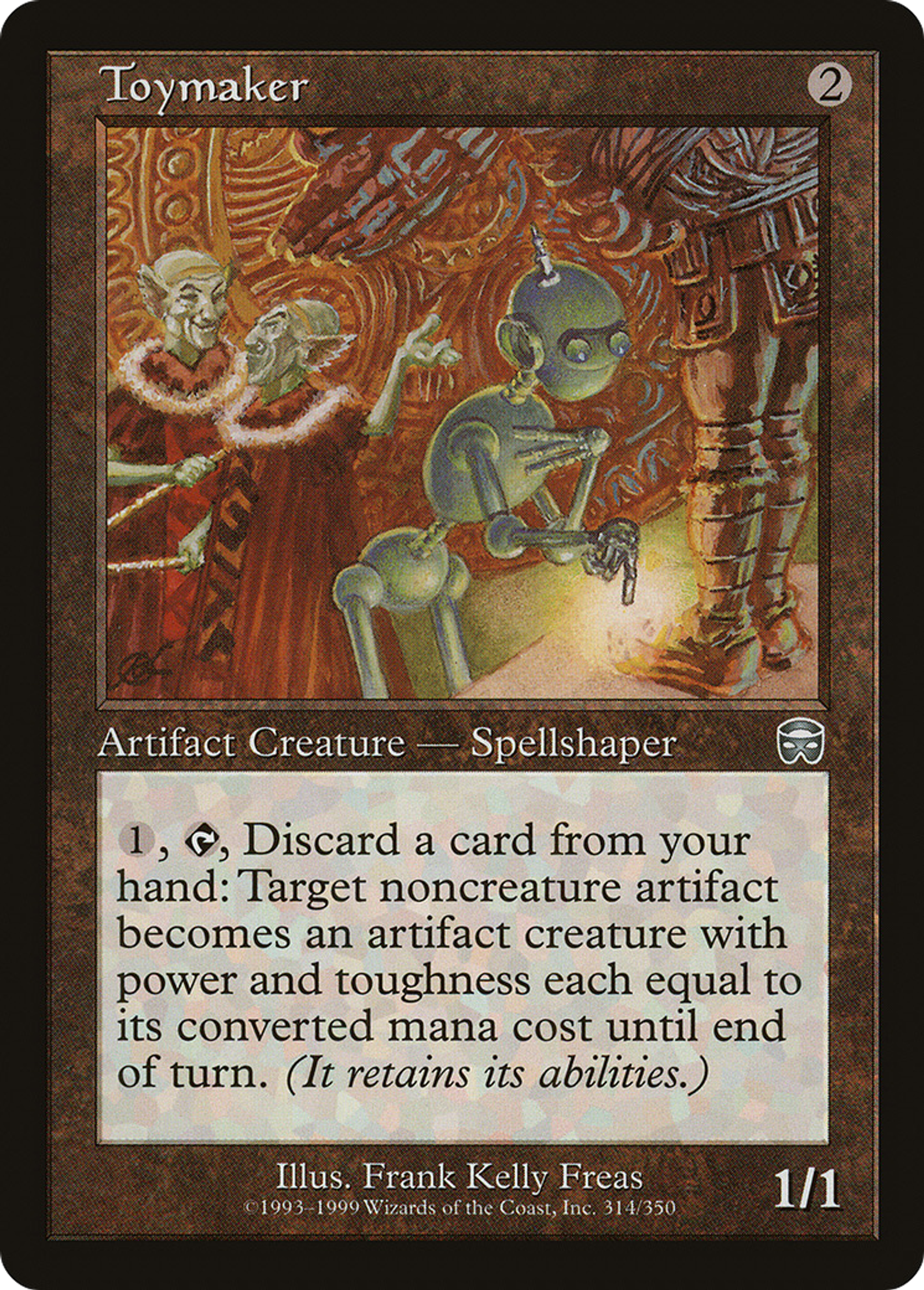 Toymaker — Mercadian Masques — Magic: The Gathering