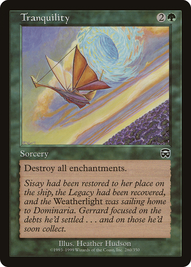 Tranquility — Mercadian Masques — Magic: The Gathering