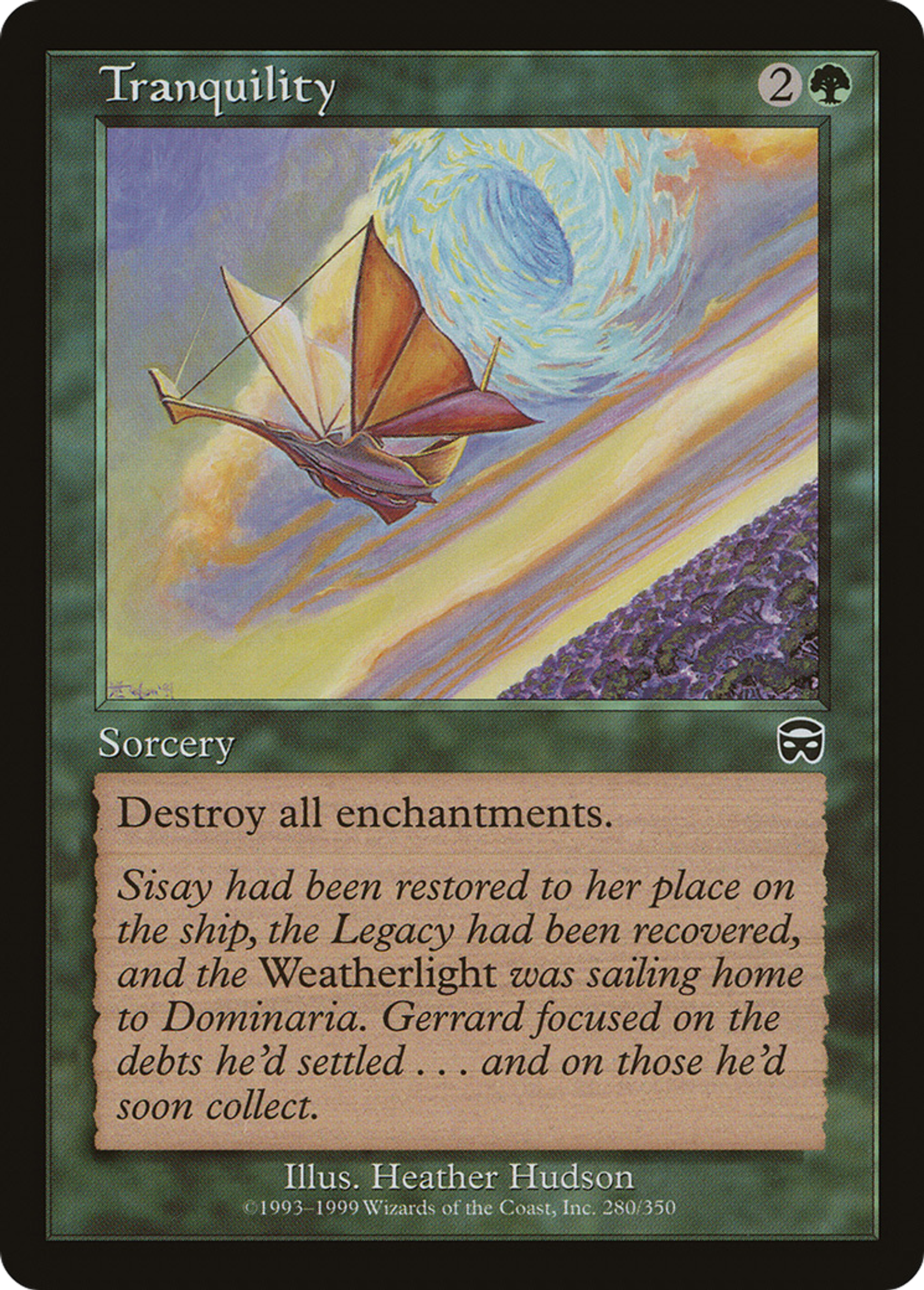 Tranquility — Mercadian Masques — Magic: The Gathering