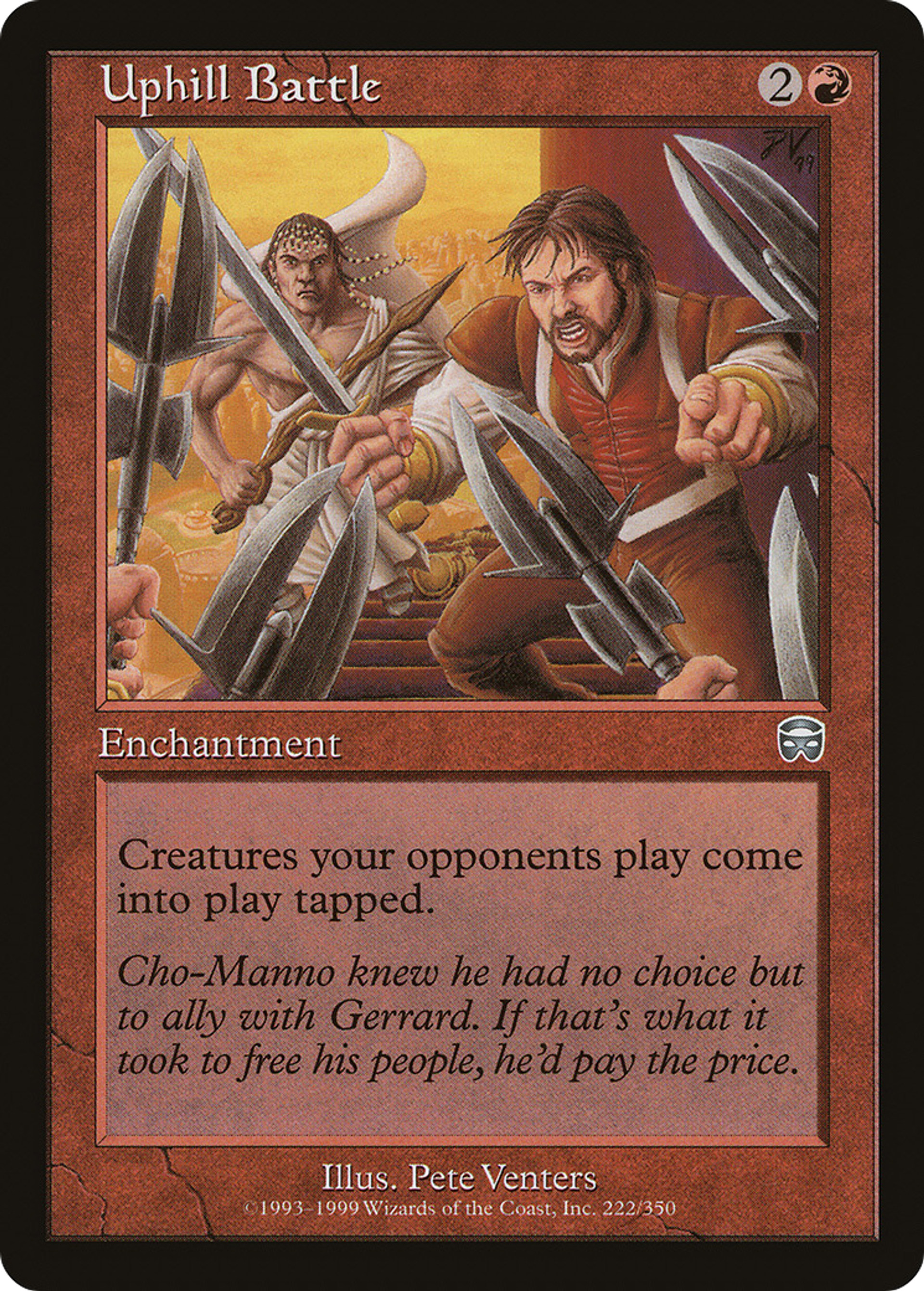 Uphill Battle — Mercadian Masques — Magic: The Gathering