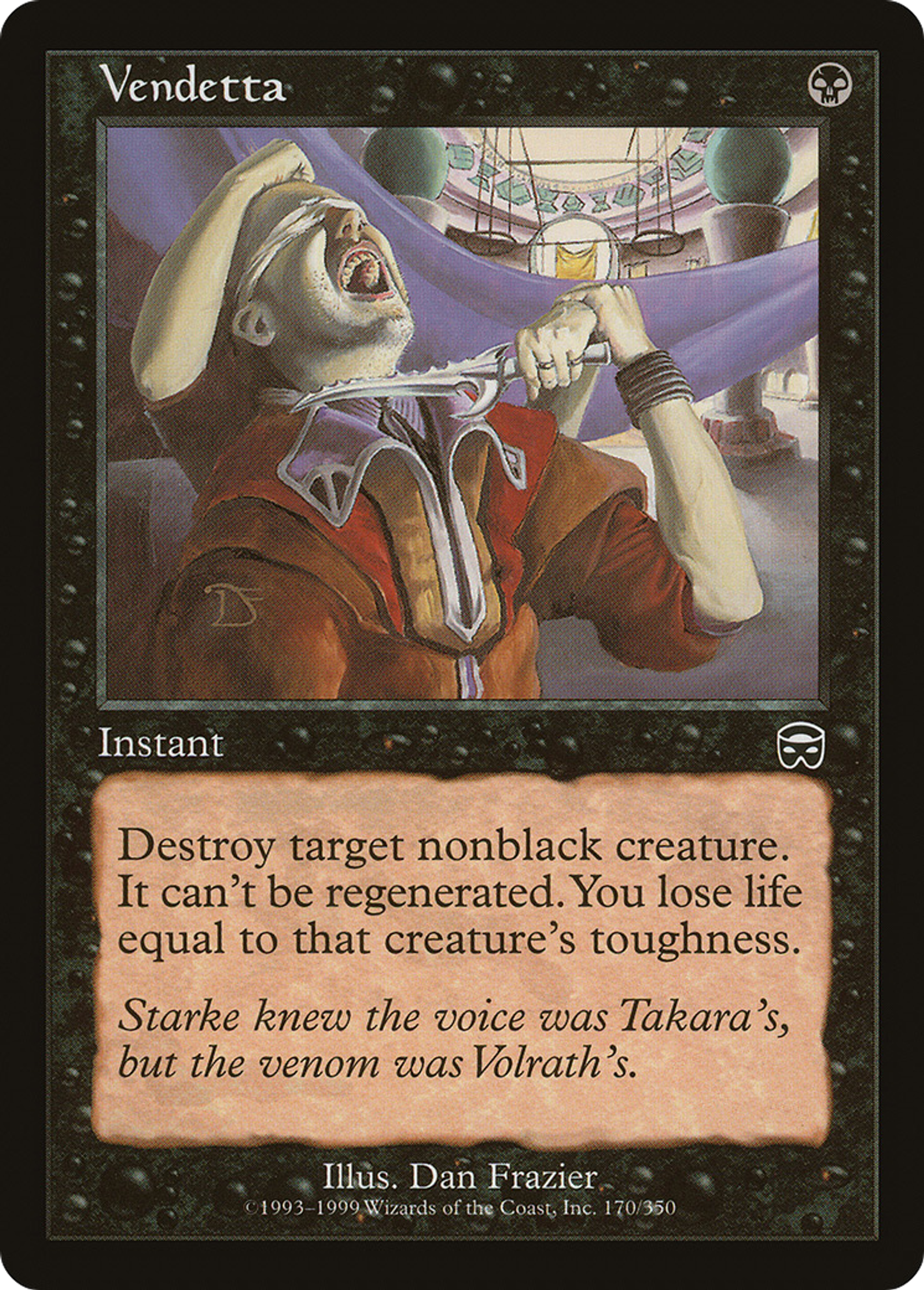 Vendetta — Mercadian Masques — Magic: The Gathering