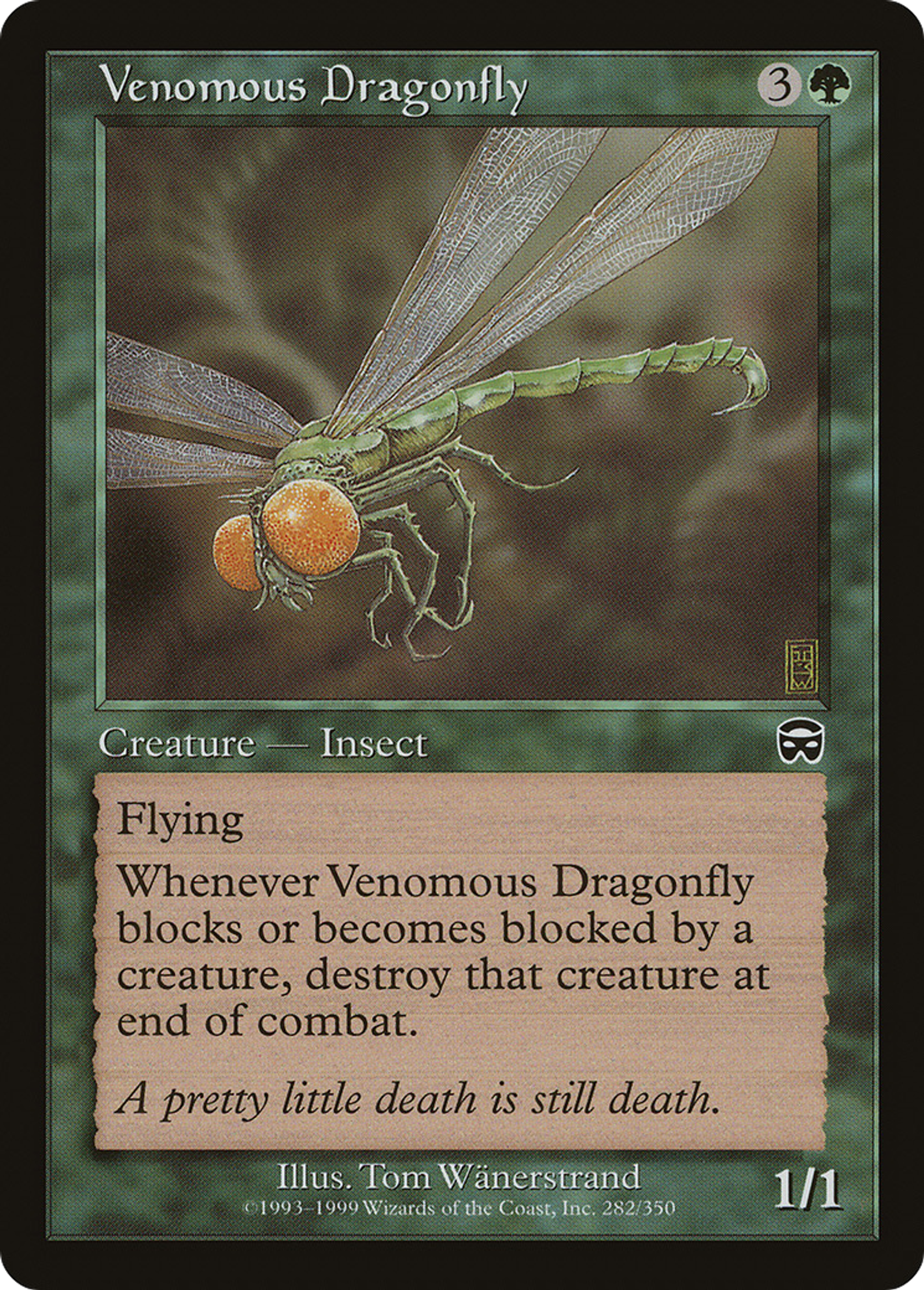 Libellule venimeuse — Mercadian Masques — Magic: The Gathering