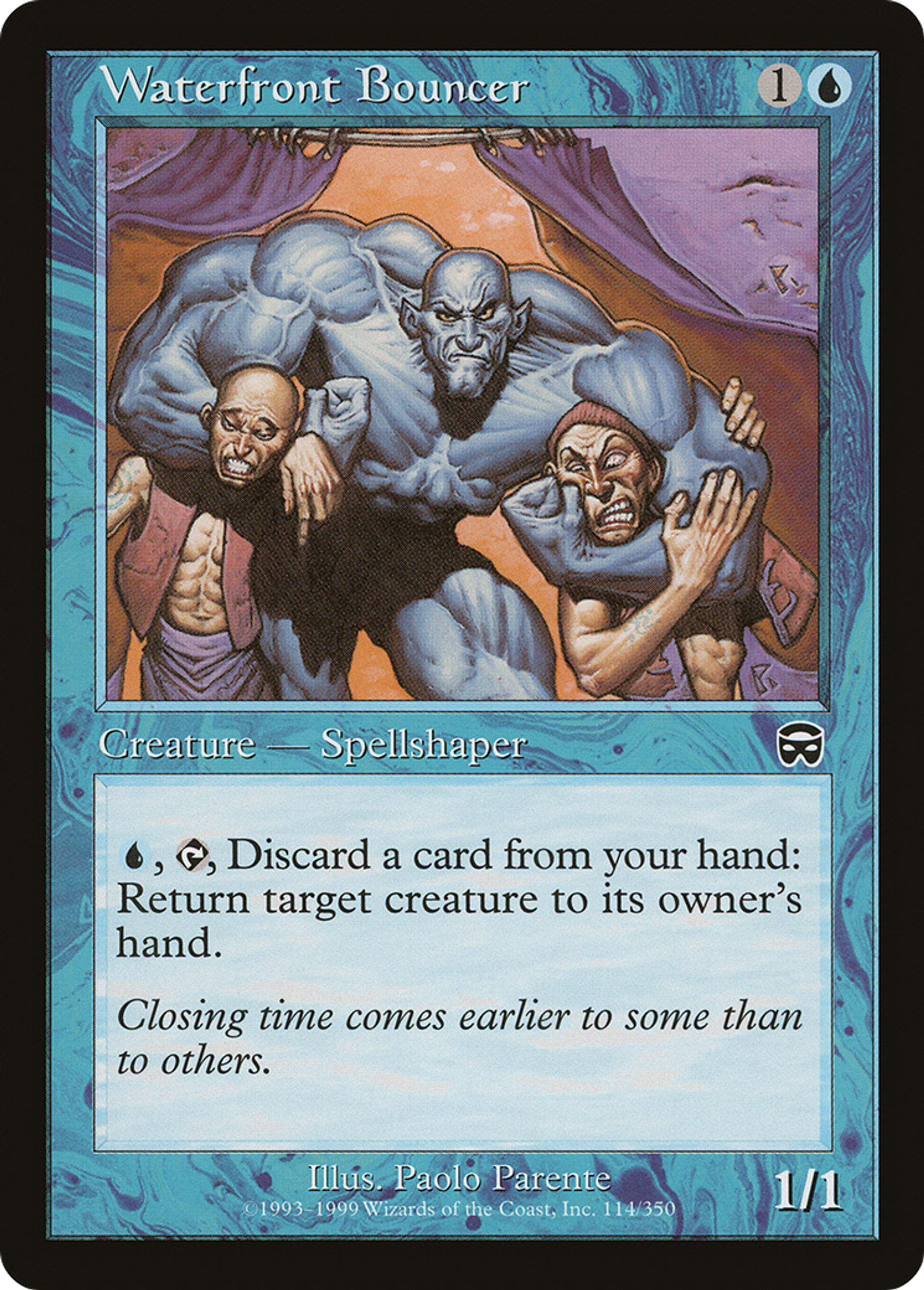 Waterfront Bouncer — Mercadian Masques — Magic: The Gathering