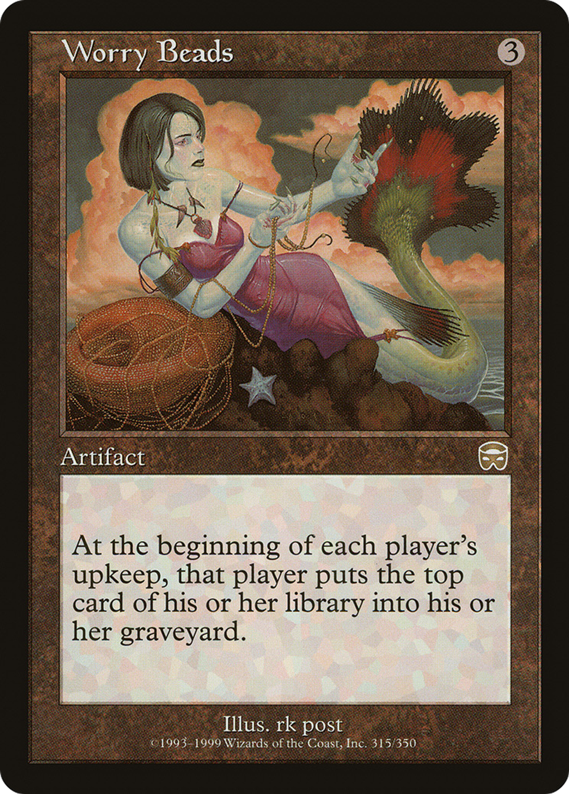 Worry Beads — Mercadian Masques — Magic: The Gathering