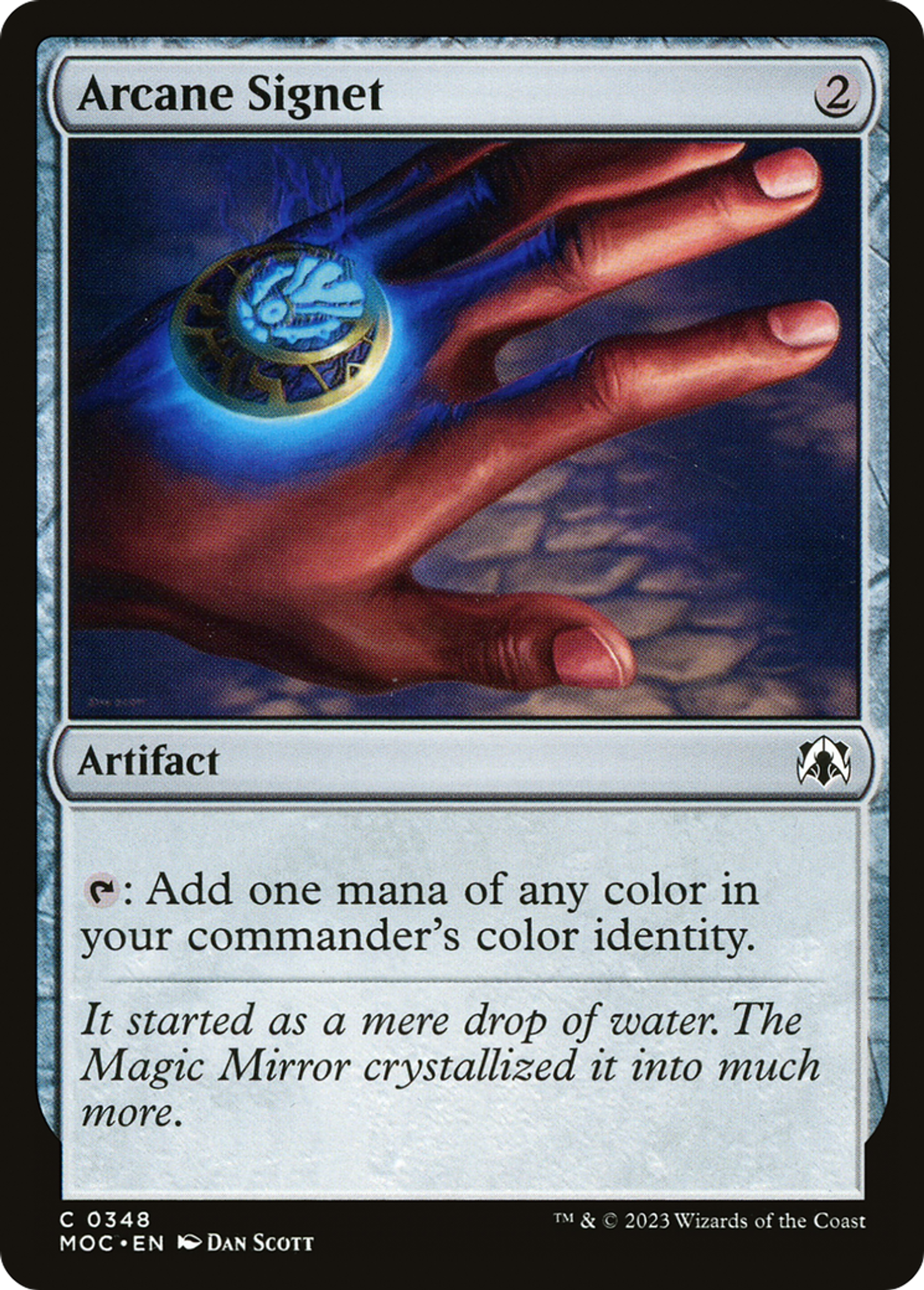 Arcane Signet — March of the Machine Commander — Magic: The Gathering