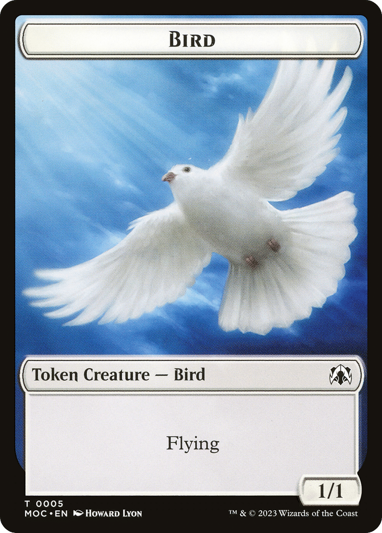 Bird — March of the Machine Commander — Magic: The Gathering
