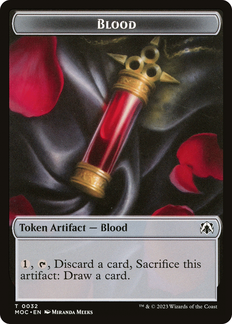 Blood — March of the Machine Commander — Magic: The Gathering