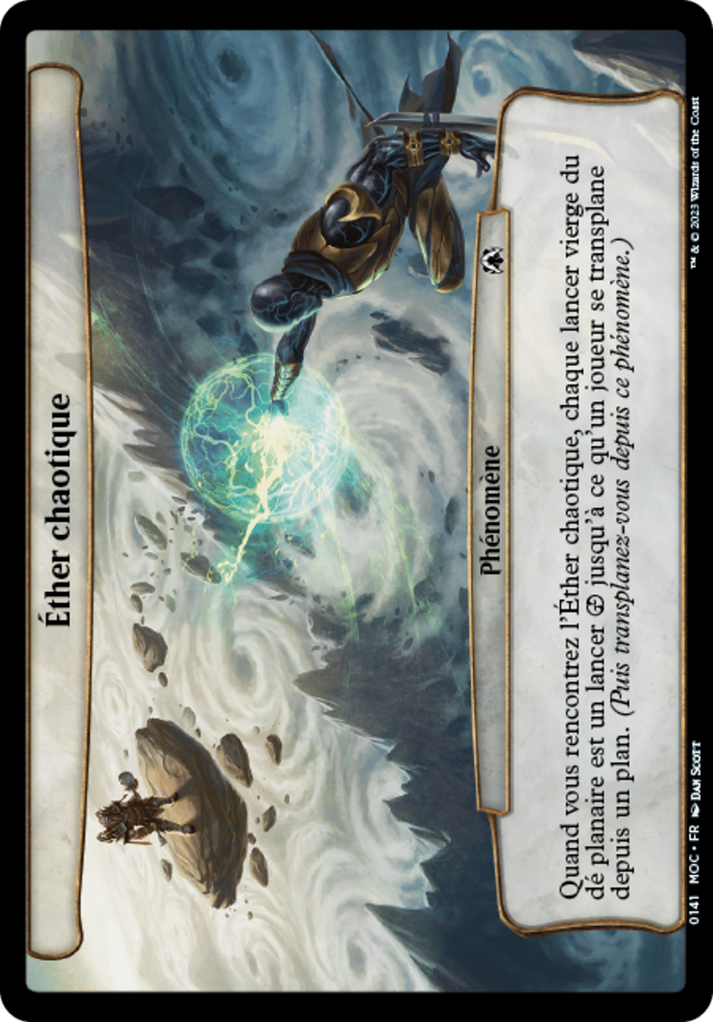 Éther chaotique — March of the Machine Commander — Magic: The Gathering