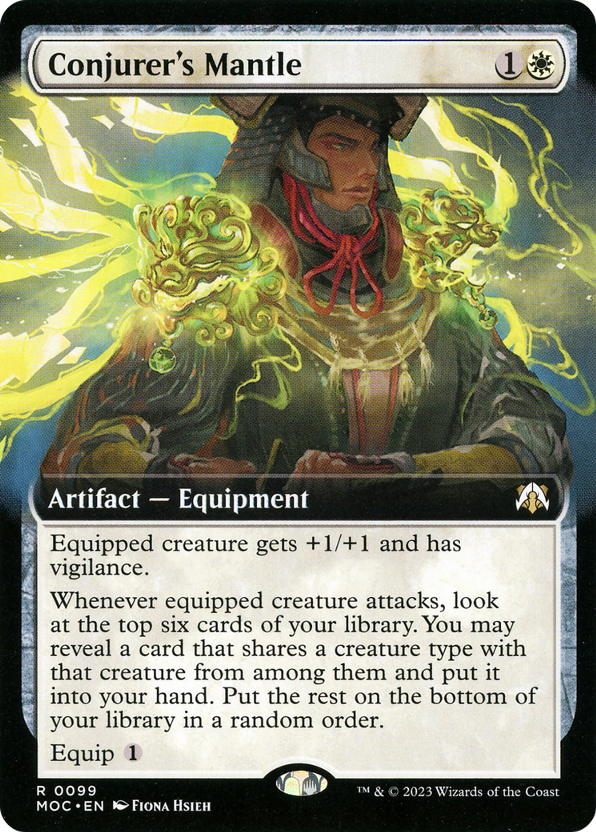 Conjurer's Mantle — March of the Machine Commander — Magic: The Gathering