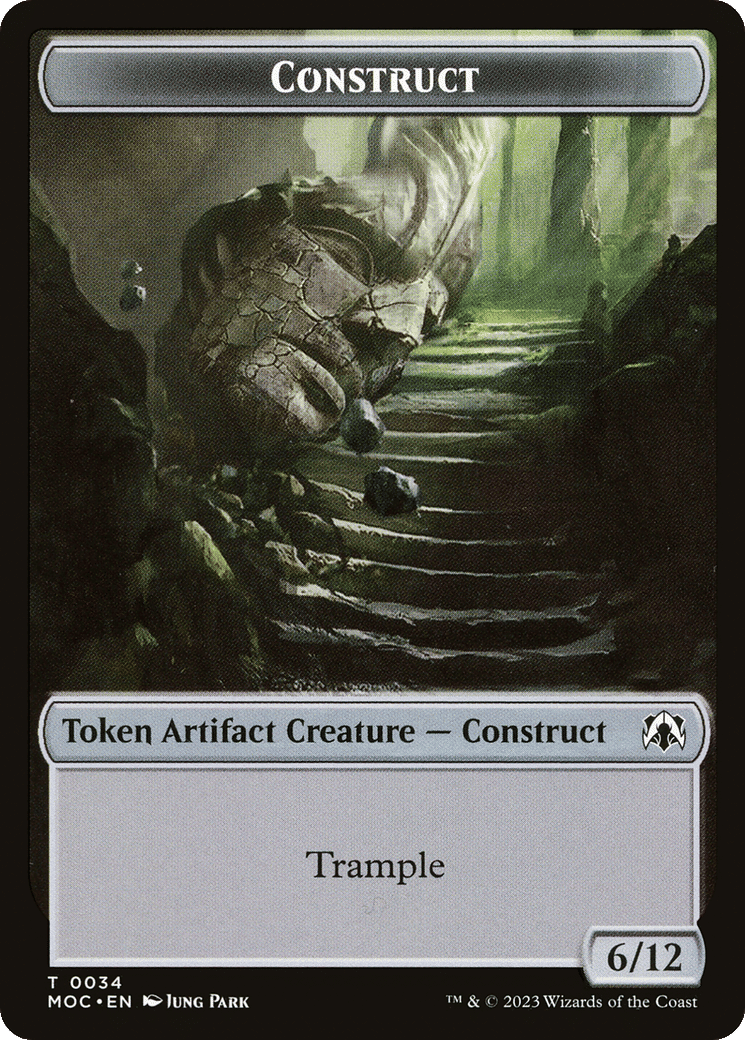 Construct — March of the Machine Commander — Magic: The Gathering