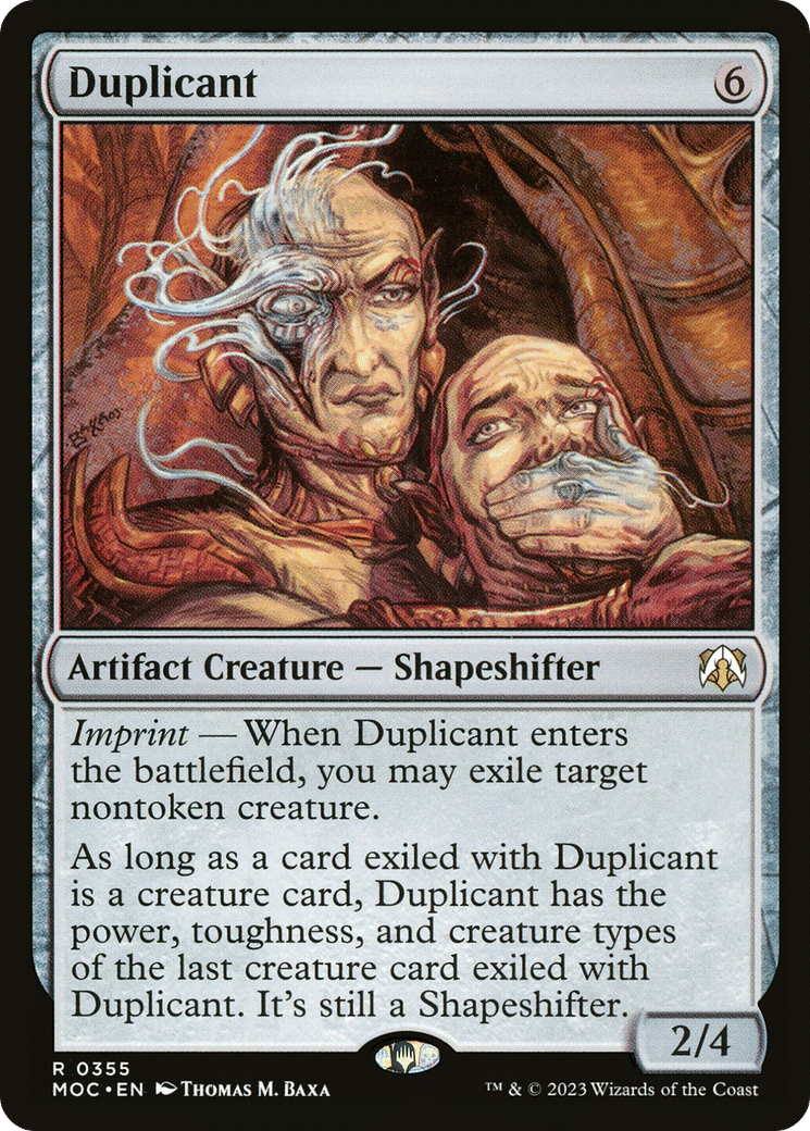 Duplicant — March of the Machine Commander — Magic: The Gathering