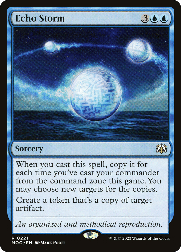 Echo Storm — March of the Machine Commander — Magic: The Gathering