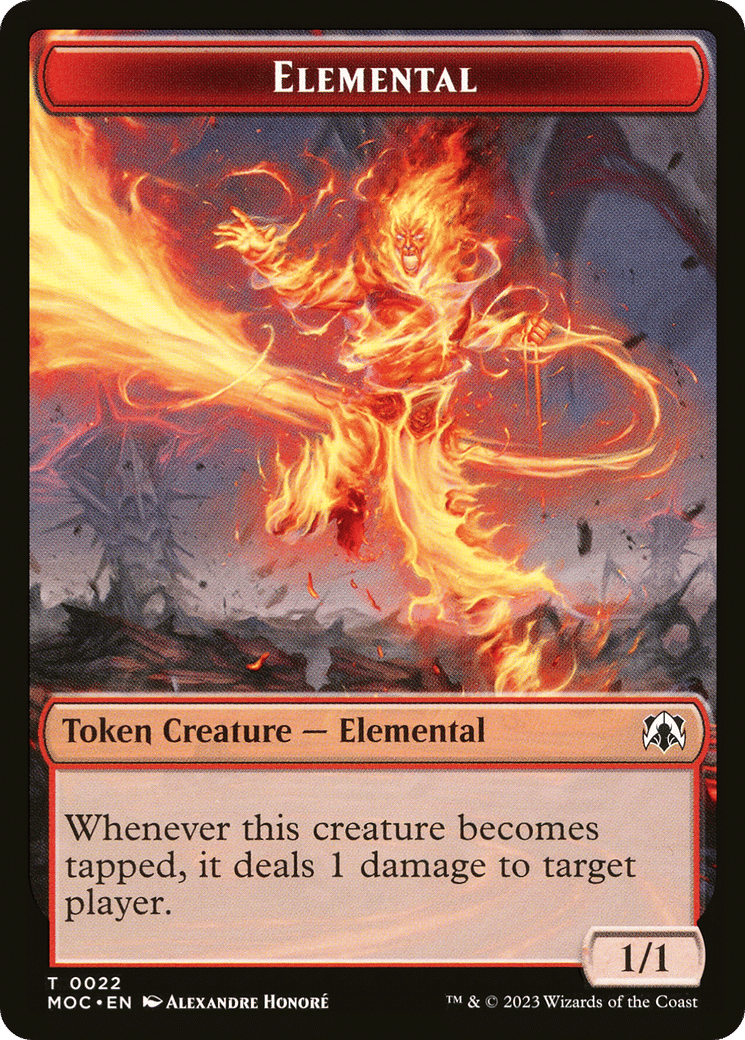 Elemental — March of the Machine Commander — Magic: The Gathering