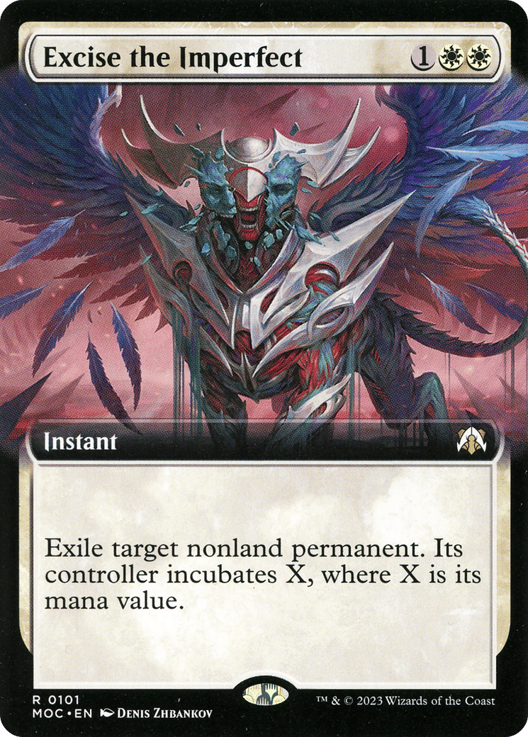 Excise the Imperfect — March of the Machine Commander — Magic: The Gathering