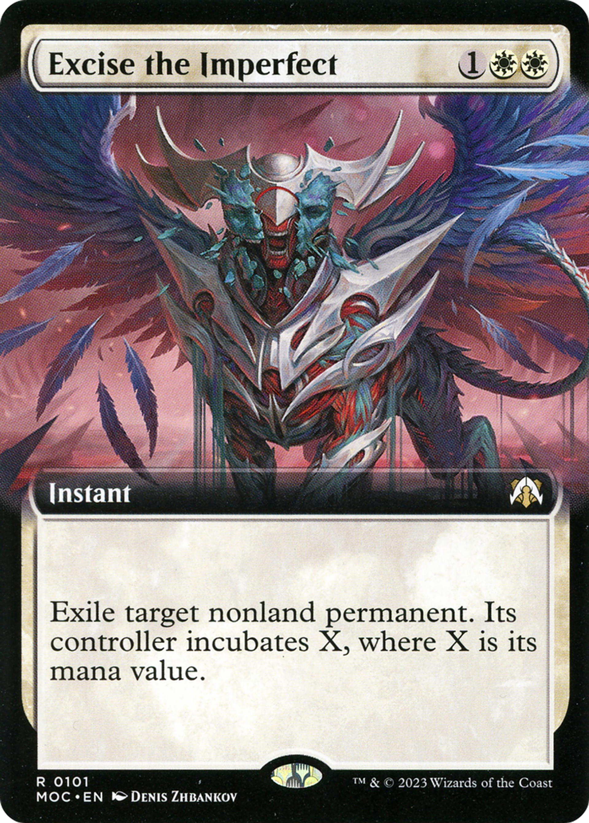 Excise the Imperfect — March of the Machine Commander — Magic: The Gathering