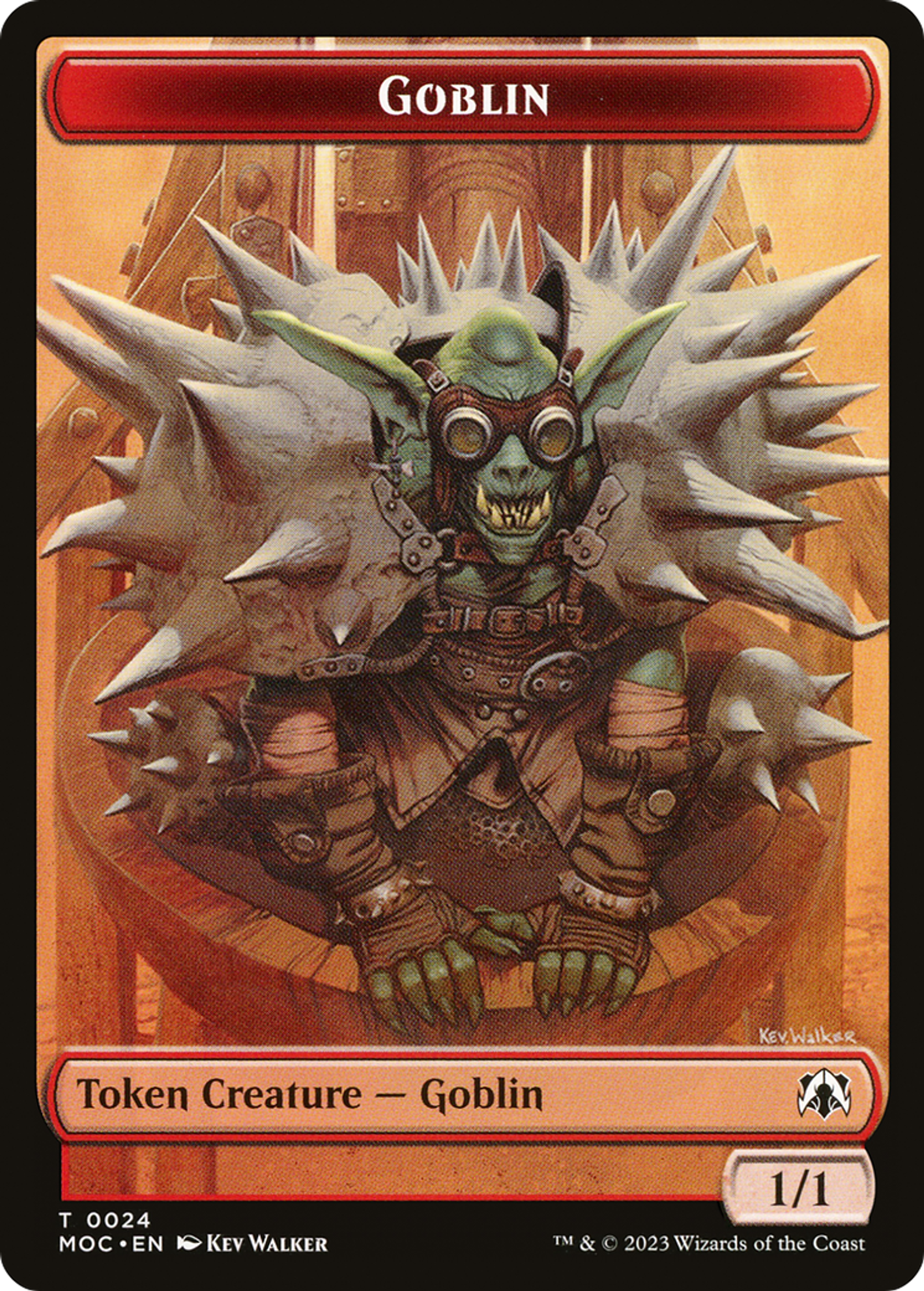 Goblin — March of the Machine Commander — Magic: The Gathering