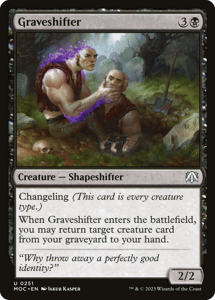Graveshifter — March of the Machine Commander — Magic: The Gathering
