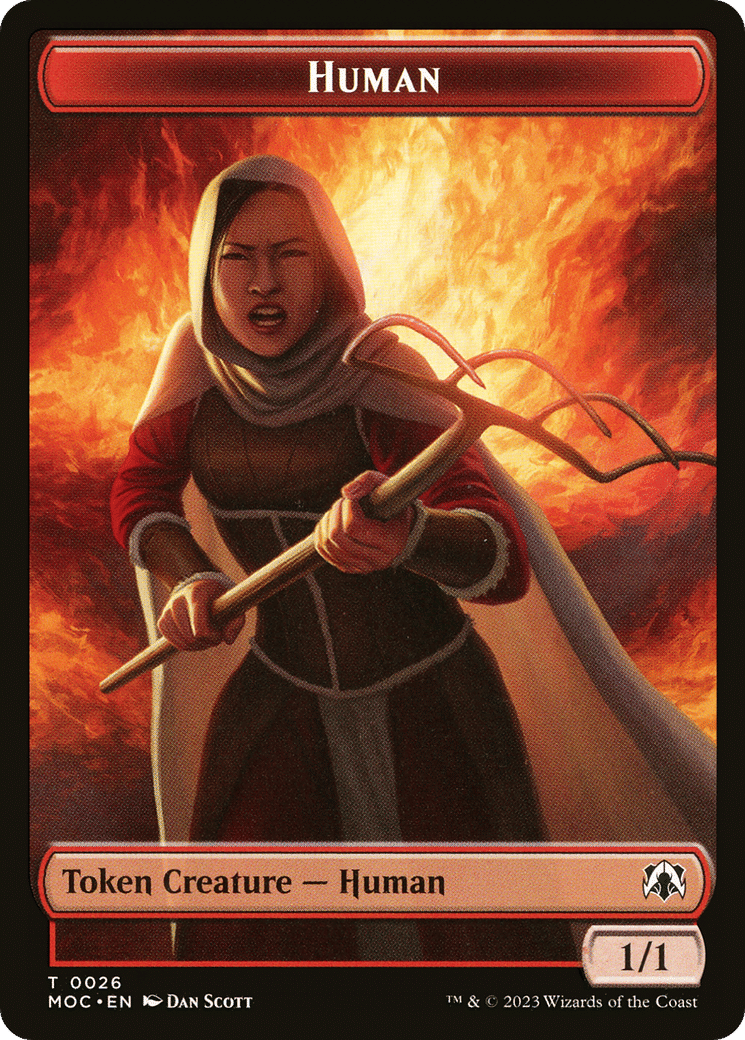 Human — March of the Machine Commander — Magic: The Gathering