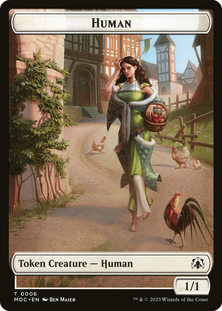 Human — March of the Machine Commander — Magic: The Gathering