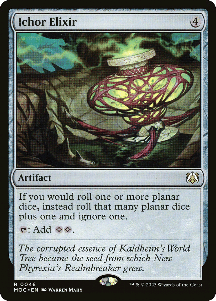 Ichor Elixir from March of the Machine Commander - Magic: The Gathering