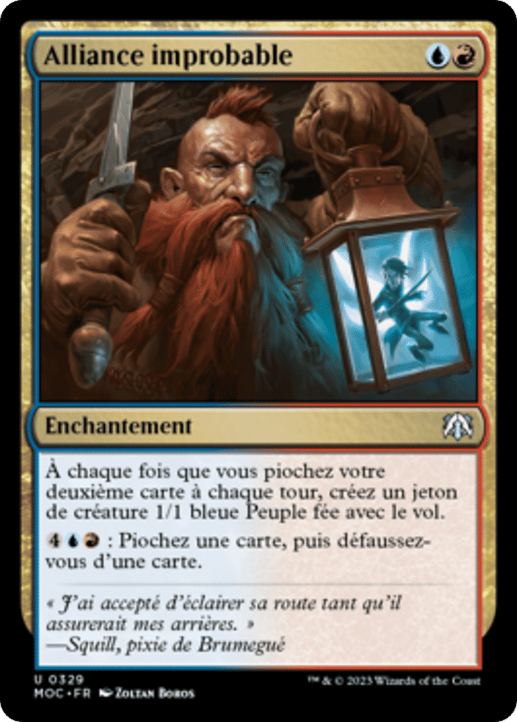 Alliance improbable — March of the Machine Commander — Magic: The Gathering