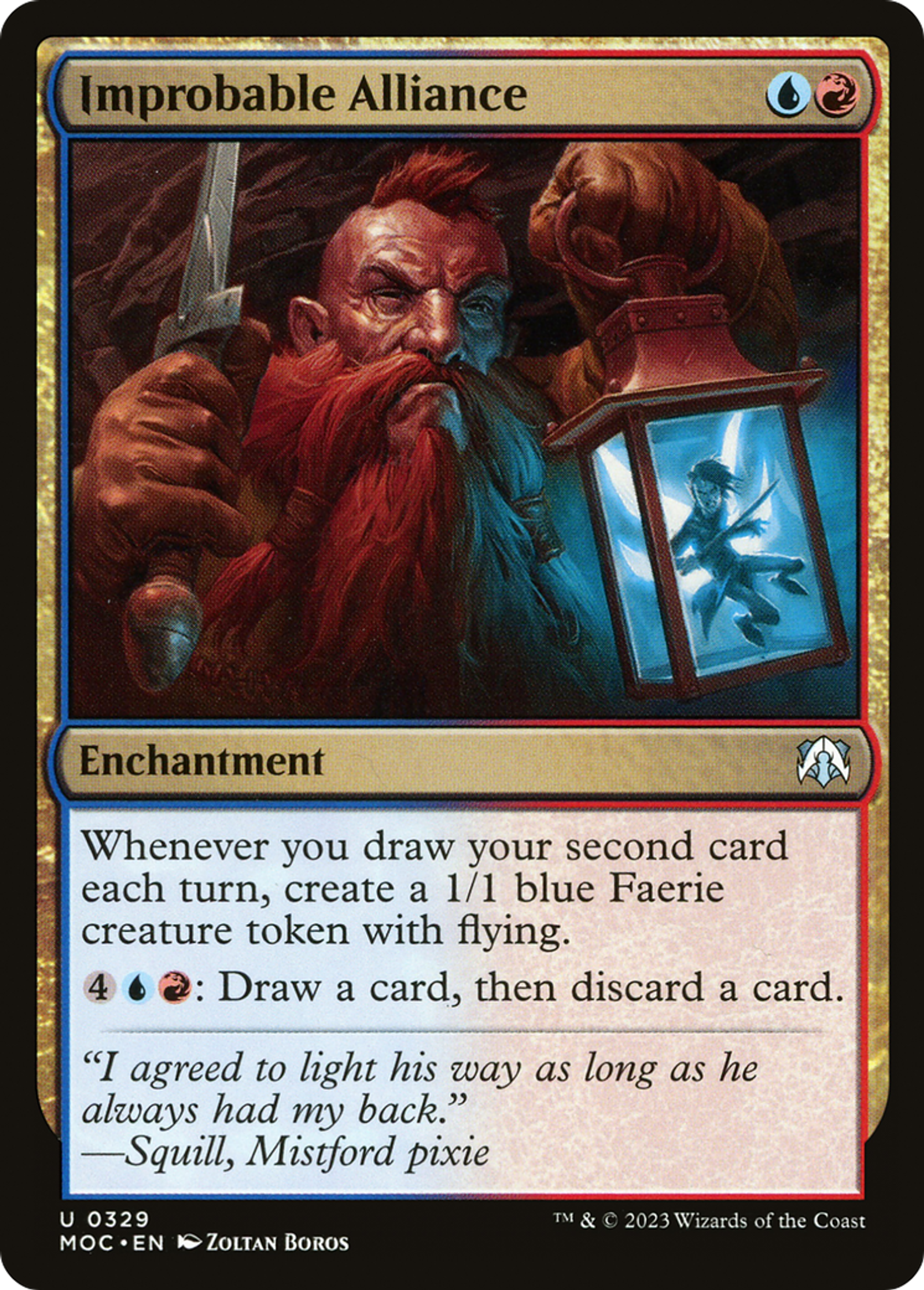 Alliance improbable — March of the Machine Commander — Magic: The Gathering