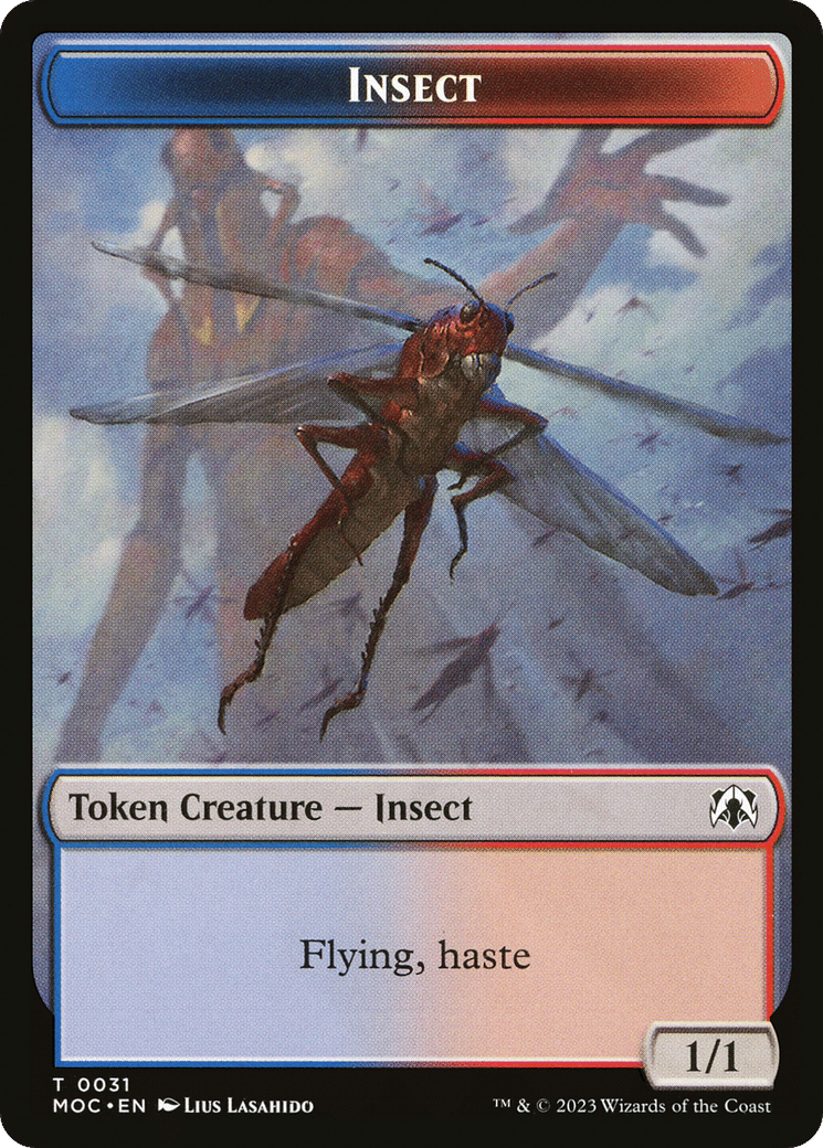 Insect — March of the Machine Commander — Magic: The Gathering