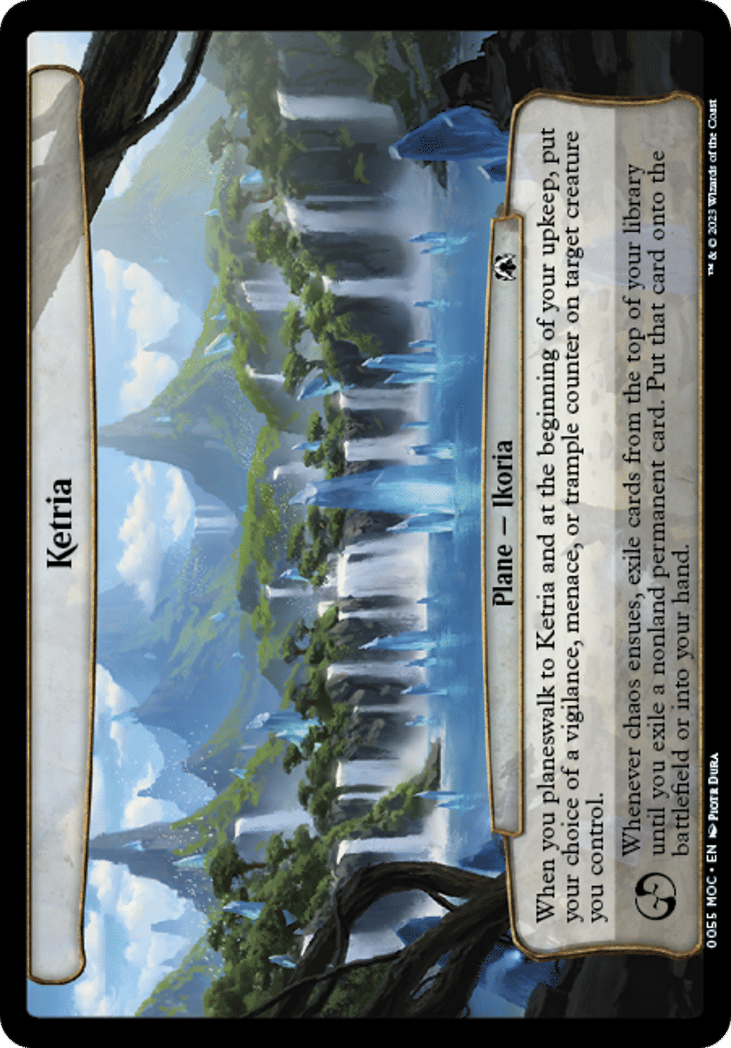 Ketria — March of the Machine Commander — Magic: The Gathering