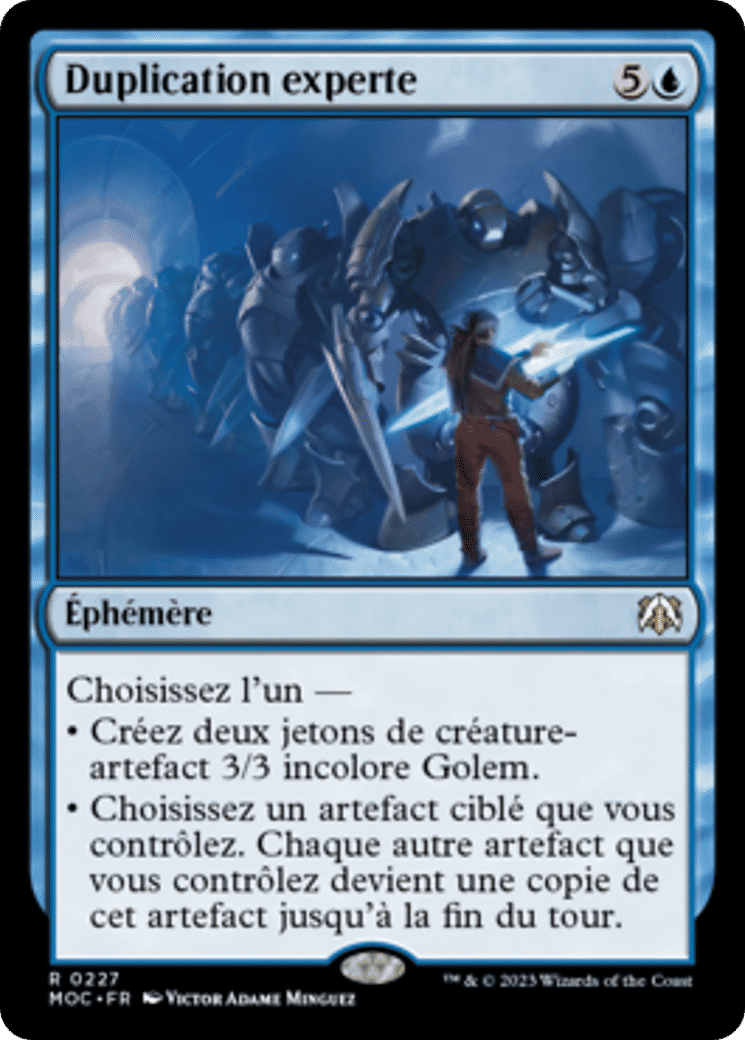 Duplication experte — March of the Machine Commander — Magic: The Gathering