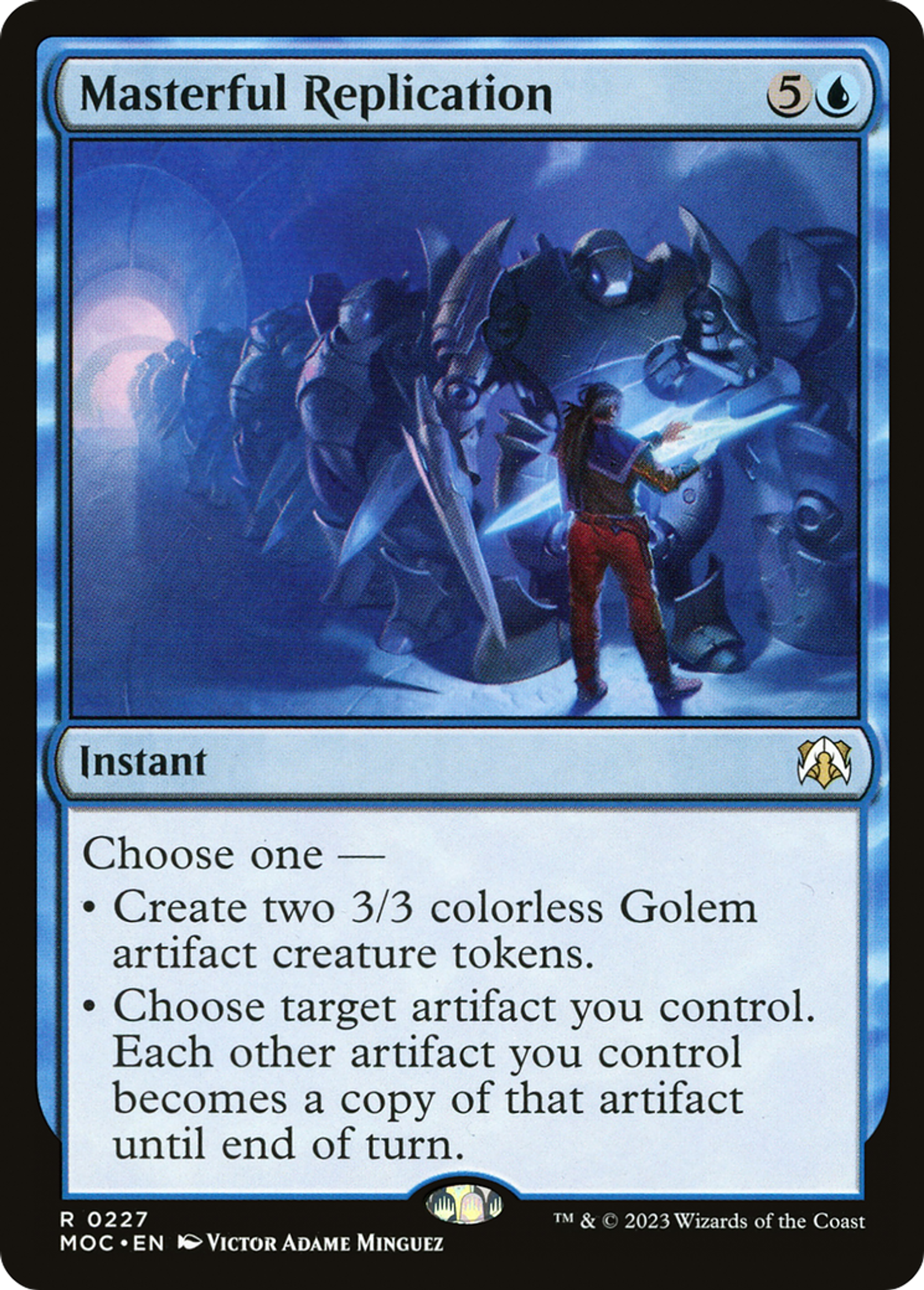 Duplication experte — March of the Machine Commander — Magic: The Gathering