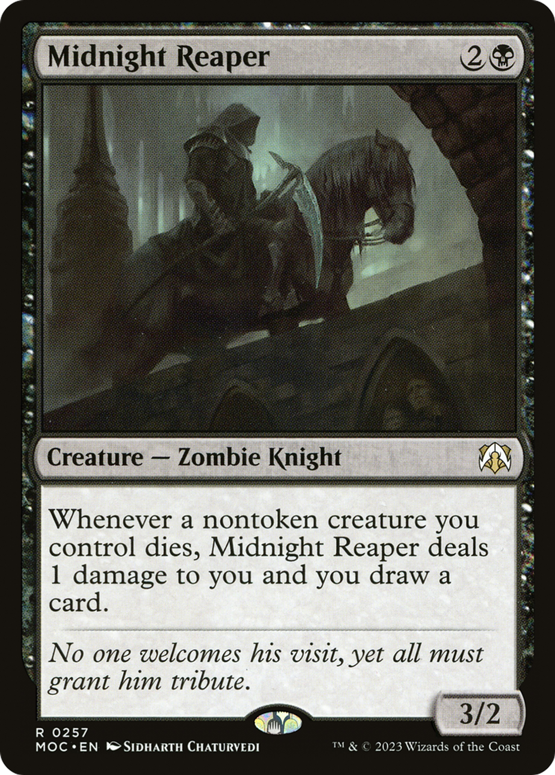 Faucheur de minuit — March of the Machine Commander — Magic: The Gathering